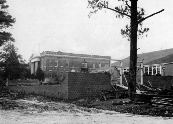 auditorium under construction