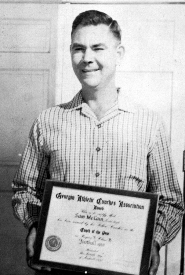 coach sam mccain